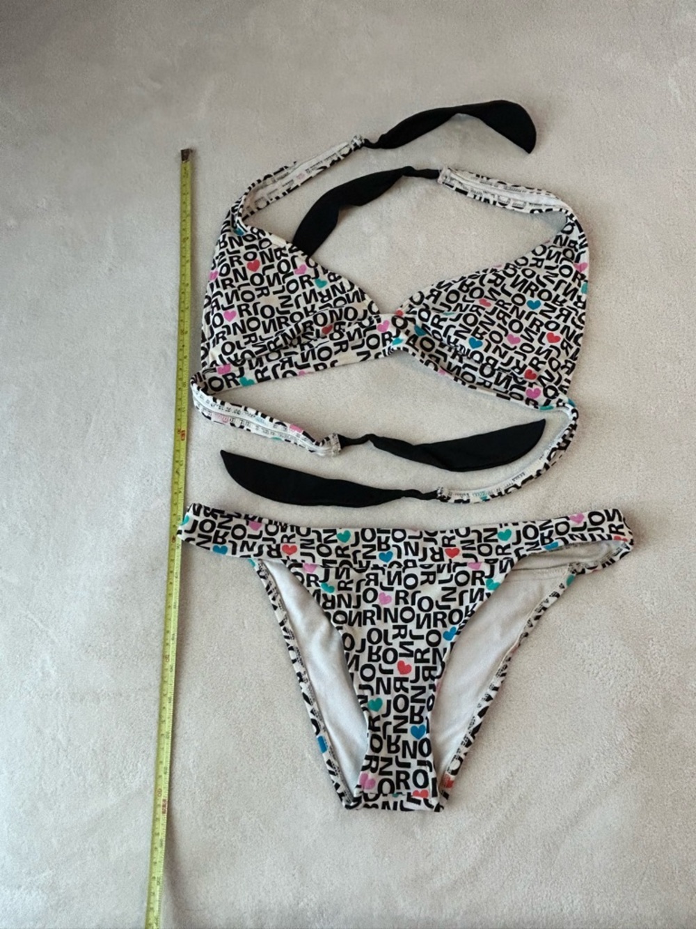 Ron Jon surf shop women’s bikini top bottom matching set beach vacation swimsuit